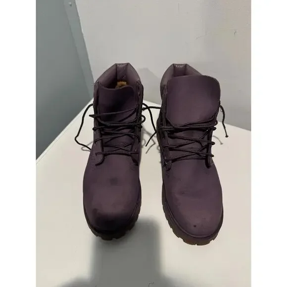 Purple Timberland Boots – Men’s 7 / Women’s 9–9.5 (Big Kids 7) – Fast Shipping! - Picture 6 of 9